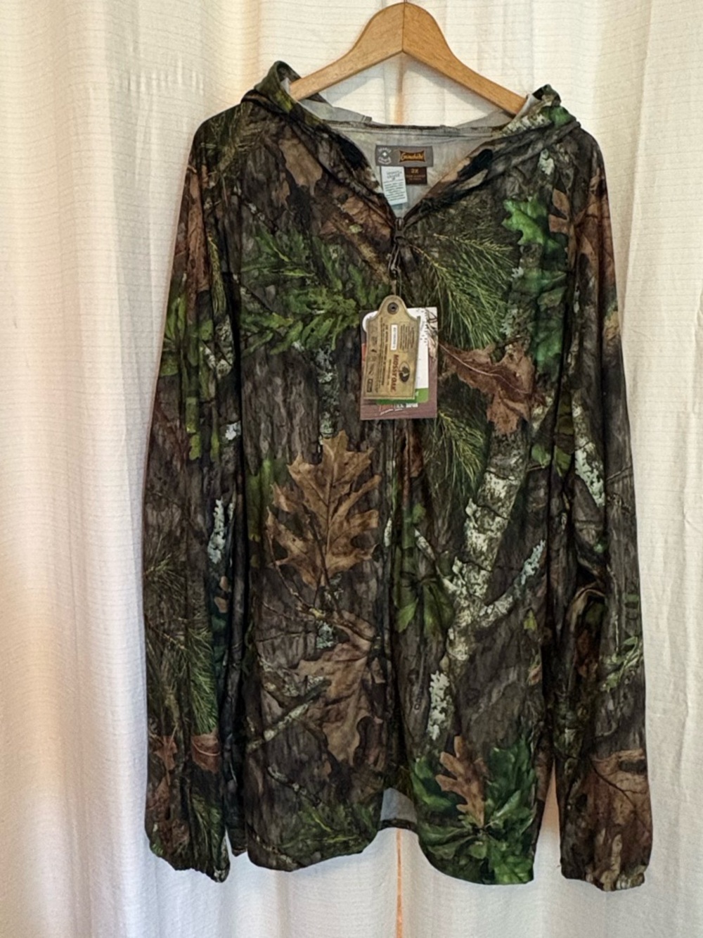 Men's Gamehide Insect Shield  Camouflage Full Zip Hoodie